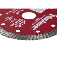 Диск алмазный по керамограниту Neolaser NLA3002 турбо 125x22.2x1.3 мм