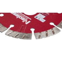 Диск алмазный по керамограниту и железобетону Neolaser NLA3003 сегментный 125x22.2x2.3 мм