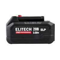 Аккумулятор Elitech RCB 2050S EHD Li-Ion 20 В 5 Ач