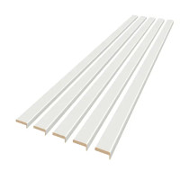 Комплект наличников телескопических 70x25x10 мм Hardflex цвет белый