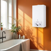 Проточный газовый водонагреватель Oasis Pro P-10 20 кВт 10 л/мин белая