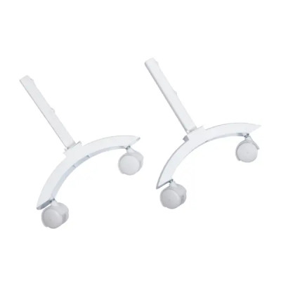 Ножки для конвектора Теплофон Granit Glassar с колесами цвет белый