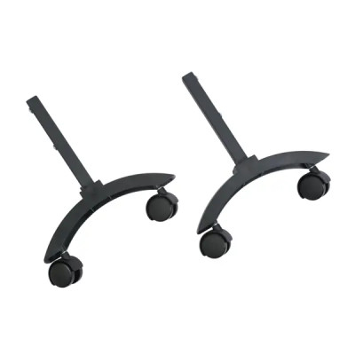 Ножки для конвектора Теплофон Granit Glassar с колесами цвет черный