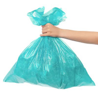 Мешок для бытового мусора You\'ll Love Пионы 15 мкм 60 л цвет зеленый 10 шт.