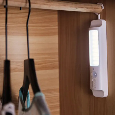 Подсветка светодиодная для мебели на батарейках цвет бежевый