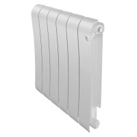 Радиатор секционный Royal Thermo Infinity BT 500/90 6 секций боковое подключение биметалл белый