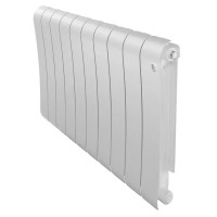 Радиатор секционный Royal Thermo Infinity BT 500/90 10 секций боковое подключение биметалл белый