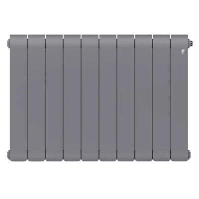 Радиатор секционный Royal Thermo Infinity SS 500/90 10 секций боковое подключение биметалл серый