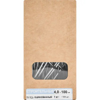 Гвозди строительные оцинкованные 4x100 мм 1 кг