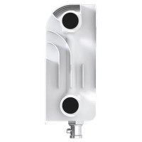 Радиатор секционный Le Heat Bimetal 200/100 12 секций нижнее подключение биметалл белый