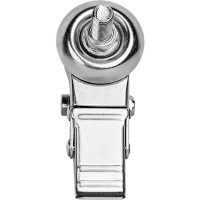 Колесо поворотное с тормозом 50 мм до 50 кг цвет серый