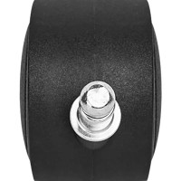Колесо поворотное без тормоза 50 мм до 50 кг со штифтом М8 цвет черный