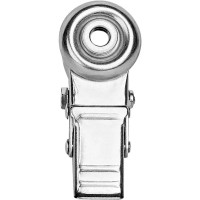 Колесо поворотное с тормозом 50 мм до 40 кг с болтом М8 цвет серый