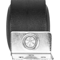 Колесо поворотное без тормоза 50 мм до 40 кг цвет черный