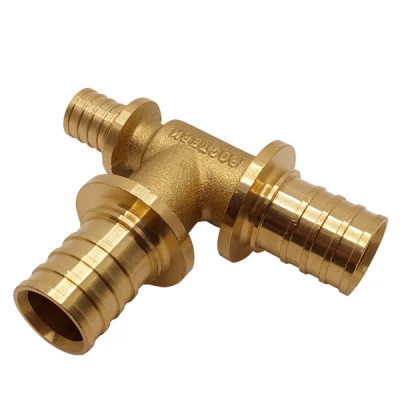 Тройник переходной РОСТерм 25х25х16 мм латунь