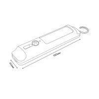 Подсветка светодиодная для мебели на батарейках цвет бежевый