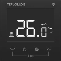 Терморегулятор для теплого пола Теплолюкс Pontus сенсорный цвет черный