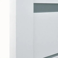 Дверь межкомнатная со стеклом Тренто 60x200 см ПВХ цвет иридиум с замком