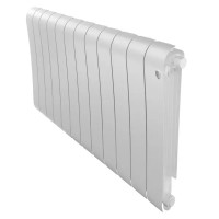 Радиатор секционный Royal Thermo Infinity BT VR80 500/90 12 секций нижнее подключение биметалл белый