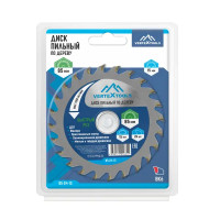 Диск пильный по дереву Vertextools 85-24-15 24Т 85x15x1 мм