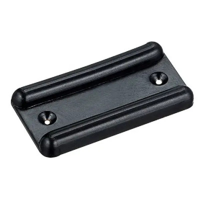 Подпятник мебельный прямоугольный Palladium 20x10x37 мм пластик цвет коричневый 4 шт.