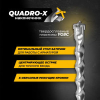 Бур по железобетону SDS Plus Rage Furious 567046 10x460 мм