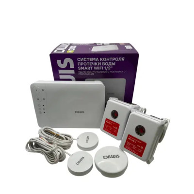 Система защиты от протечки воды DILWIS Smart Wi-Fi 1/2\