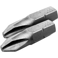 Бита Vertextools БТ-PH2-25-2 PH2x25 мм, 2 шт.