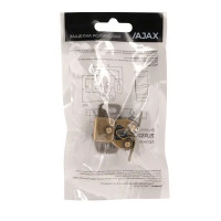 Защелка роликовая металл 32x26 мм бронза