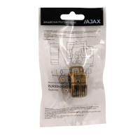 Защелка роликовая металл 32x26 мм бронза