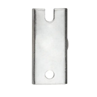 Колесо мебельное неповоротное без тормоза 25 мм до 20 кг цвет черный