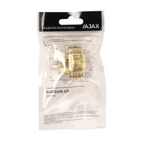 Защелка роликовая металл 32x26 мм золото