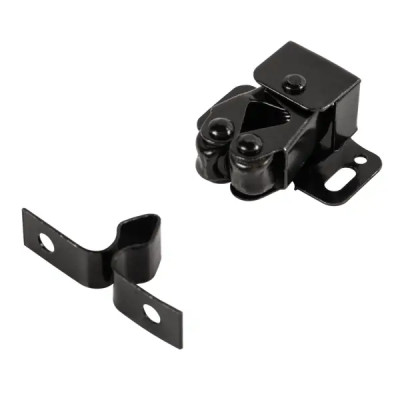 Защелка роликовая металл 32x26 мм черный