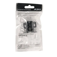 Защелка роликовая металл 32x26 мм черный