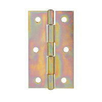 Петля карточная универсальная оцинкованная 40x75x1.2 мм 2 шт.