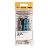 Толкатель мебельный магнитный 80x8 мм металл цвет никель