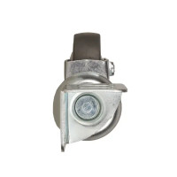 Колесо мебельное поворотное без тормоза 50 мм до 40 кг цвет серый