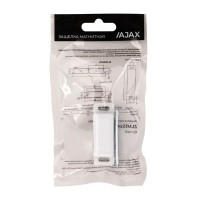 Защелка магнитная 15x45 мм пластик цвет белый