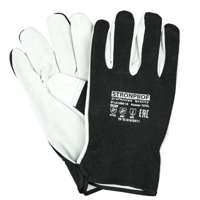 Перчатки кожаные Stronprof ST-LG1000-10 размер 10/XL