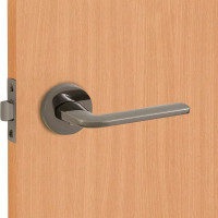 Дверные ручки AL 153 F, комплект, цвет графит