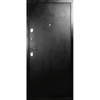 Входная дверь металлическая 86x205 см левая коричневый