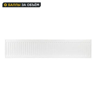 Радиатор панельный Neolaser Compact 22 300x1400 боковое подключение сталь белый