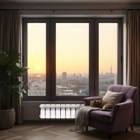 Радиатор секционный Le Heat Bimetal 200/100 10 секций боковое подключение биметалл белый