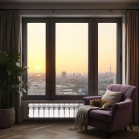 Радиатор секционный Le Heat Bimetal 200/100 14 секций боковое подключение биметалл белый