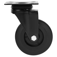 Колесо поворотное без тормоза 75 мм до 50 кг цвет черный