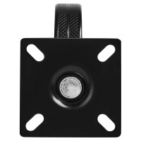 Колесо поворотное без тормоза 75 мм до 50 кг цвет черный