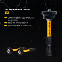 Бита магнитная Rage 554509 PZ2x50 мм, 2 шт.