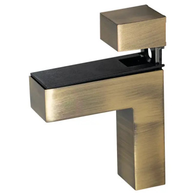 Полкодержатель Пеликан 85x24x64 мм ЦАМ цвет бронза