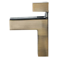 Полкодержатель Пеликан 85x24x64 мм ЦАМ цвет бронза