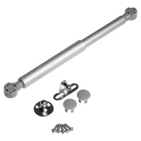 Газовый лифт с фиксатором 5 кг цвет серый